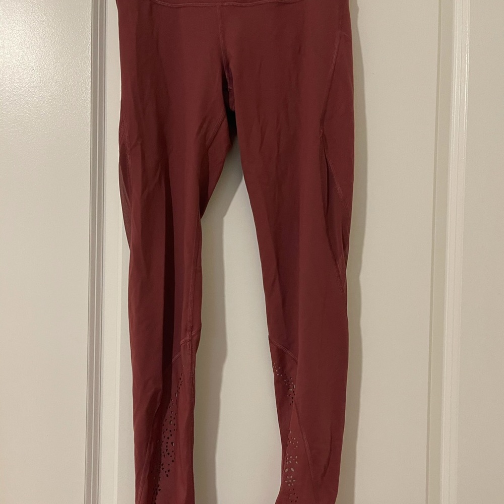 FOR SALE - Victoria Secret Pink, Maroon Leggings